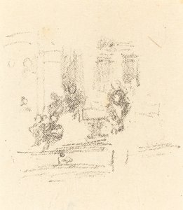 Esquisse de procès : Un intérieur, c. 1891