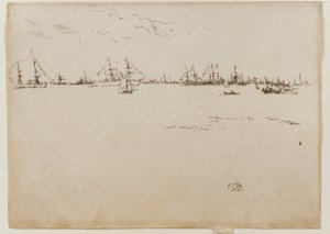 Navires de troupes, 1887 - James Abbott McNeill Whistler