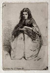 Douze eaux-fortes de la nature : Fumette, 1858 - James Abbott McNeill Whistler