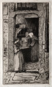 Douze eaux-fortes de la nature : La Marchande de Moutarde, 1858 - James Abbott McNeill Whistler