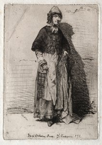 Douze eaux-fortes de la nature : La Mère Gérard - James Abbott McNeill Whistler