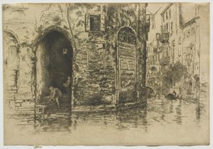 Deux portes, 1880 - James Abbott McNeill Whistler