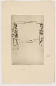Sous le vieux pont de Battersea - James Abbott McNeill Whistler