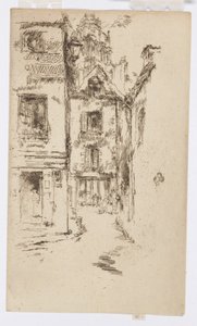Sous la cathédrale, Blois - James Abbott McNeill Whistler