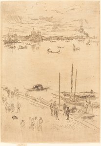 Venise verticale, 1879-1880 - James Abbott McNeill Whistler