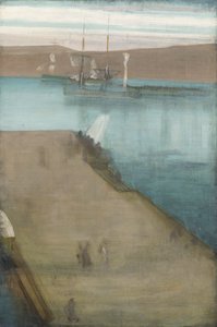 Port de Valparaiso, 1866 - James Abbott McNeill Whistler