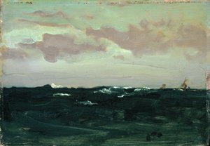 Violet et bleu : Parmi les rouleaux, vers 1893 - James Abbott McNeill Whistler