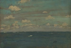 Violet et Argent - La Mer Profonde - James Abbott McNeill Whistler