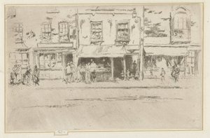 Poissonnerie à Chelsea - James Abbott McNeill Whistler