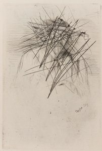 Whistler avec un chapeau, 1859