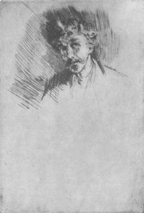 Whistler avec la mèche blanche, 1879, 1904 - James Abbott McNeill Whistler