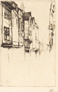 Wych Street - James Abbott McNeill Whistler