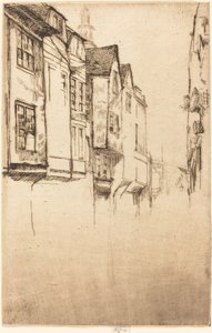 Rue Wych, 1877 - James Abbott McNeill Whistler
