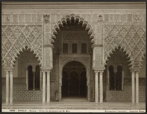 Alcázar, porte de la chambre des rois maures - James Anderson