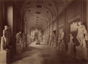 Salle des Statues, années 1850-60 - James Anderson