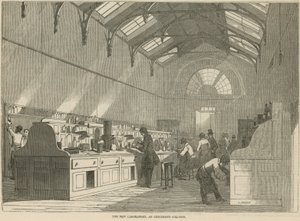 Le nouveau laboratoire, au London College - James Archer