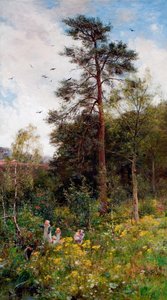 Un coin dans le jardin de la nature, 1879 - James Aumonier
