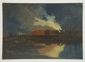Émeutes de Bristol : Incendie de la nouvelle prison - James Baker Pyne