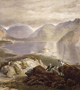 Wast Water (détail) - James Baker after Pyne