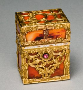 Boîte avec accessoires de toilettage - James Barbot
