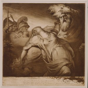 Le Roi Lear et Cordelia - James Barry