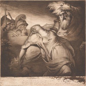 Le roi Lear et Cordelia - James Barry