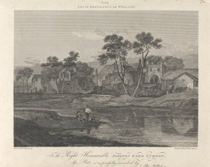 Abbaye de Whalley (vue plus proche) - James Basire