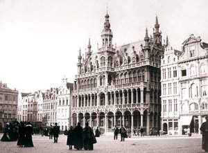 Place du Marché, Bruxelles, 1898