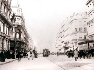 Scène de rue, Bruxelles, 1898 - James Batkin