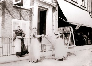 Femmes, Rotterdam, Pays-Bas, 1898