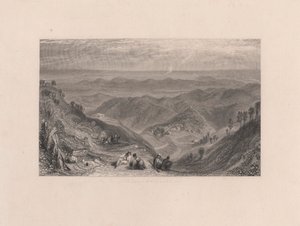 Mussooree et le Dhoon depuis Landour