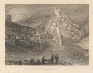 Santa Sabas et le ruisseau Kidron