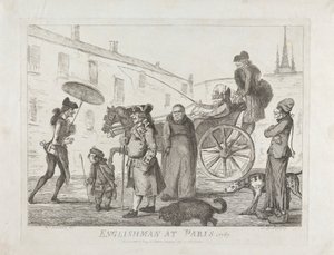 Anglais à Paris, 1767 - James Bretherton