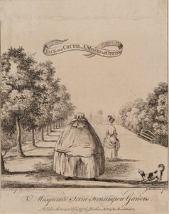 Scène de mascarade à Kensington Gardens - James Bretherton