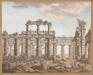 Ruines du temple - James Bruce
