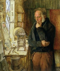 Notre horloger de village résolvant un problème, c.1859