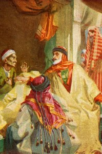 Un bazar en Palestine - Luc xxii. 36 - James Clark, Henry A Harper