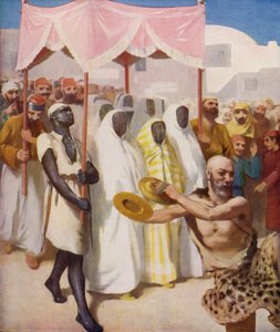 Une procession de mariée en ville - James Clark