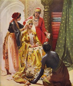 Une mariée parée pour son mari - James Clark