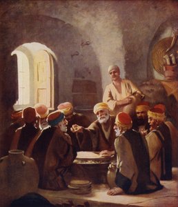 Repas du soir chez les fellahheen - James Clark