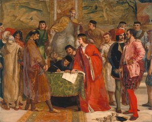 La Défaite de Shylock - James Clarke Hook