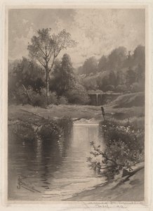 Un vieux barrage près de Montrose - James David Smillie