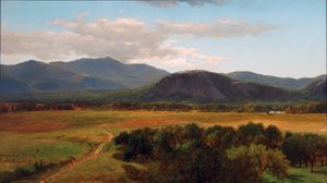 Moat Mountain et White Horse Ledge, étude, North Conway, New Hampshire - James David Smillie