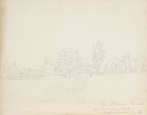 Maison de M. Mains sur le lac Derwent, comté de Susquehanna, Pennsylvanie, 1843 - James David Smillie