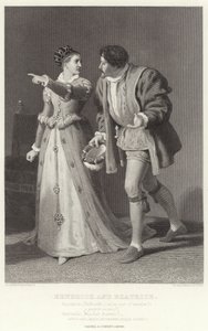 Benedick et Beatrice, Beaucoup de bruit pour rien, Acte IV, Scène I