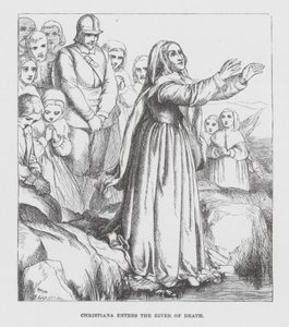Christiana entre dans la Rivière de la Mort - James Dawson Watson