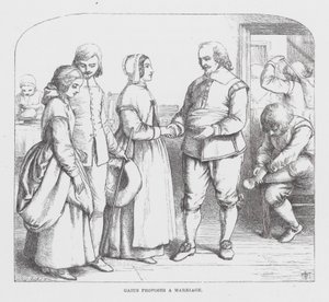 Gaius propose un mariage - James Dawson Watson