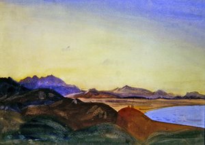 Collioure, Canigou au loin - James Dickson Innes