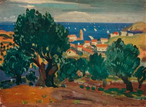 Olives à Collioure, 1911 - James Dickson Innes