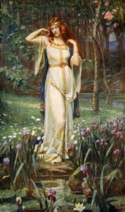 Freyja et le collier, 1890 - James Doyle Penrose